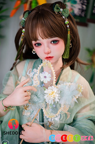 SHEDOLL 艾琳2.0 中国古代のお嬢様 ラブドール 156cm Eカップ フルシリコン製 リアルドール 端午節風の漢服コーディネート