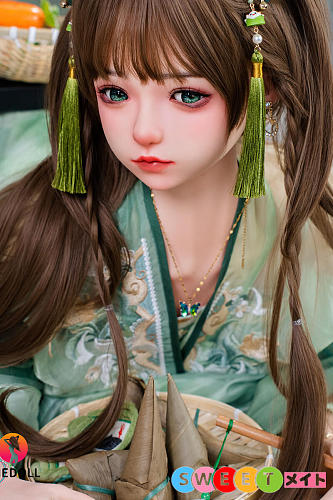 SHEDOLL 艾琳2.0 中国古代のお嬢様 ラブドール 156cm Eカップ フルシリコン製 リアルドール 端午節風の漢服コーディネート