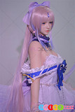 sexdoll 銀髪美少女 コスチューム 161cm Eカップ シリコン製 FUDOLL J002丽芙 ゲームキャラのコスプレ