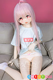 エロ人形 アニメ 萌え系女子 桜色の髪 TPE製 アホ毛 AotumeDoll #129 135cm AAカップ