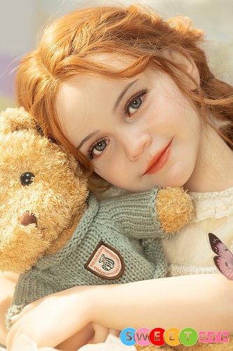 WAXDOLL 可愛い系 ラブドール 新型 122cm バスト平 AGB28ヘッド フルシリコン製 リアルメイク付き エロ人形