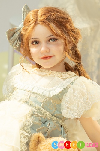 WAXDOLL 可愛い系 ラブドール 新型 122cm バスト平 AGB28ヘッド フルシリコン製 リアルメイク付き エロ人形