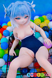 realdoll TPE製 かわいい美少女 水着 アニメ ツインテール コスチューム 85cm 普乳 WMDoll S003 BJD風