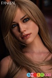 欧米風ラブドール FANREAL 170cm Gカップ 性感熟女 Della 褐色肌 フルシリコン製 等身大 エッチ 性愛