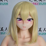 色気美人 Irokebijin ラブドール アニメヘッド単体 S-TPE＆シリコン素材選択可 M16接続