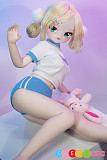シリコンsexdoll 美肌 金髪アニメ美少女 元気系 MWGirl魔物姫 羽衣 85cm普乳 体操服