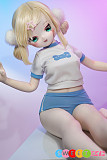 シリコンラブドール アニメ美少女 金髪 小悪魔系 MWGirl魔物姫 羽衣 85cm普乳 体操服