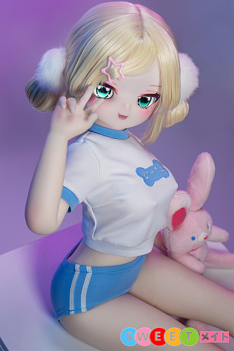 MW Girl 魔物姫 羽衣 いたずら好きな金髪アニメ美少女 sexdoll 85cm バスト中 普乳 フィギュア ソフトビニール製頭部 シリコンボディ