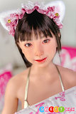 笑顔 セックスドール 美少女 かわいい シリコン製 猫耳 ビキニ Jcute AGD02紬 133cmバスト平
