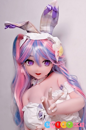 ElsaBabe 148cm 巨乳 バニー ラブドール アニメ風 AHR011 甘露寺知香 笑顔 シリコン製 cosplay
