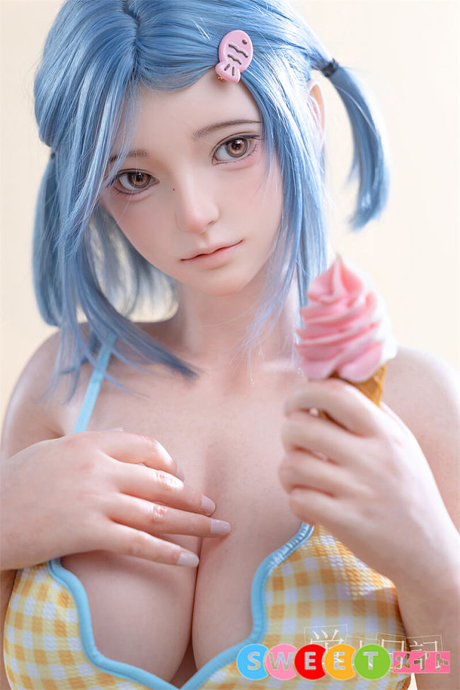 蛍火日記 菜々子 メイク② ツインテール 可愛い水着美少女 ダッチワイフ 164cm Gカップ 巨乳 超リアル塗装付 フルシリコン製 セックス ドール