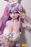 巨乳 cosplay ラブドール アニメ系 ElsaBabe 148cm バニー AHR011 甘露寺知香 顔 シリコン製