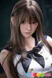 セックスドール jk制服 黒髪ロング エロ女子高生 シリコン製 蛍火日記 蓮 162cm Aカップ