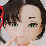 色気美人 Irokebijin Aoi S-TPE製 等身大人形 アニメ 瞳 紫 120cm Dカップ