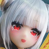 Aotume Doll #127 微笑むアニメの美少女 アダルトドール 145cm Bカップ シリコン製 realdoll かわいいパジャマ姿