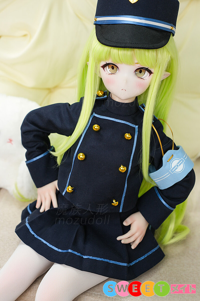 魔族人形 mozudoll 小光 1/3ドール 真面目な表情の可愛いアニメ美少女 アニメラブドール ビニールヘッド シリコンボディ ミニリアルドール