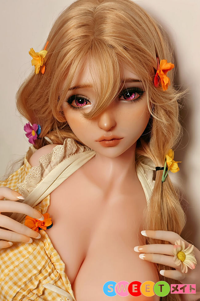 ElsaBabe HB050 香橙悠里 144cm 巨乳 可憐な田舎風ツインテールアニメ美少女 ダッチワイフ シリコン セックス ドール