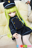 ラブドール アニメ 美少女コスプレ 制服 65cm 魔族人形 mozudoll 小光 ビニールヘッド シリコンボディ