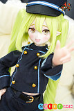 セックスドール 笑顔 萌えアニメ美少女 シリコン コスプレ 緑髪ツインテール 制服 65cm 魔族人形 mozudoll 小望