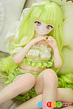 sexdoll アニメ かわいい美少女 コスプレ 緑髪 65cm 魔族人形 mozudoll 小光 ビニールヘッド シリコンボディ