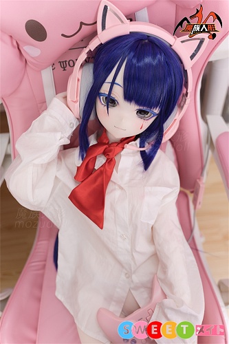 魔族人形 MOZU DOLL アニメ美少女 米拉ちゃん 115cm 普乳 かわいいラブドール ビニールヘッド TPEボディ 帽子美人