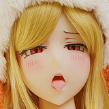 色気美人 Irokebijin Arisa イキ顔で舌を出す金髪のアニメ美少女 ダッチドール 150cm Eカップ S-TPE製 セックスドール