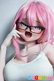眼鏡アニメ リアルドール 顔 140cm 巨乳 RAD029 深見明香ElsaBabe
