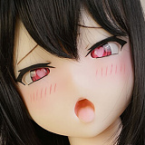 色気美人 Irokebijin Koharu 黒髪でイキ顔のハート目アニメ美少女 ダッチワイフ 150cm Eカップ S-TPE製 アダルト ドール