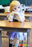 sexdoll 学生 金髪ツインテール美少女 アニメ TPE JC系 135cm AAカップ AotumeDoll 双葉杏