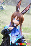 リアルドール アニメ うさ耳の萌え系JC かわいい 126cm AAカップ 人偶箱庭 Amiya