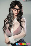 セックスドール シリコン 眼鏡秘書系女子 165cm Eカップ XTDOLL Lucy ウェーブヘア