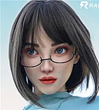 XTDOLL Lucy XT-bys9 グラマラスな眼鏡美人OL ラブドール 165cm Eカップ シリコン製 セックス ドール