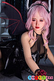 リアルドール シリコン コスプレ美少女 巨乳 ピンク髪 小悪魔 145cm Gカップ sanhuidoll #11青欣