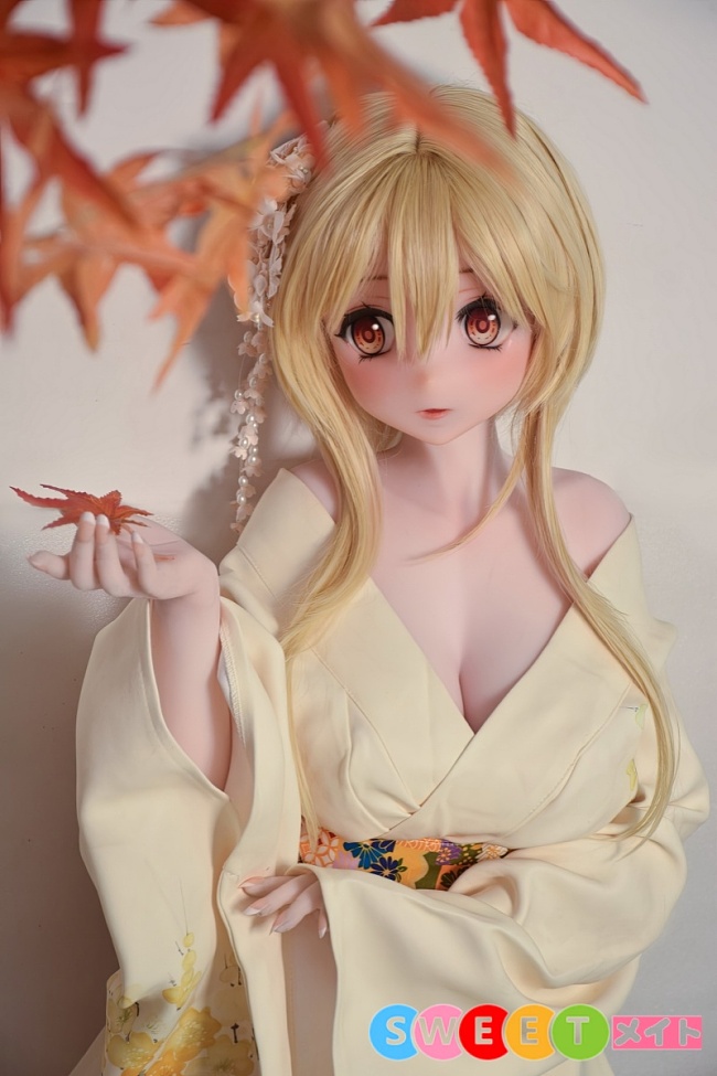 ElsaBabe 着物 RAD007 無邪気美少女 ラブドール 140cm Fカップ 巨乳 アニメ フルシリコン製 顔 花嫁