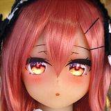 Aotume Doll ミタちゃん ぱっちりお目々の美少女 アニメダッチワイフ 135cm AAカップ 豊潤タイプ TPE製 lovedoll