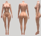 Evasdoll Yilin ツンデレ系の白髪爆乳お姉さん ラブドール 167cm Hカップ フルシリコン製 エッチドール タトゥー