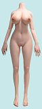 Evasdoll シリコンボディ単体 高級ダッチワイフ 超リアルメイク付き ボディのみ