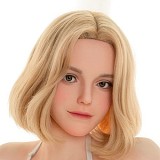 ZELEX GE86ヘッド 金髪そばかすの欧米ラブドール X165cm Fカップ シリコン製 エロ人形 笑顔美少女