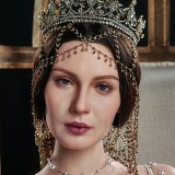 ZELEX GE86ヘッド 金髪そばかすの欧米ラブドール X165cm Fカップ シリコン製 エロ人形 笑顔美少女