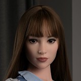 ZELEX GE124ヘッド 黒髪の清楚系美少女 リアルドール X165cm Fカップ シリコン製 アダルト ドール