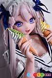 sexdoll アニメ シリコン 笑顔メイド コスプレ かわいい 148cm巨乳 ElsaBabe RAD052斉藤雪絵