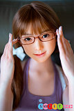 lovedoll シリコン 眼鏡美少女 笑顔かわいい 149cm バスト平 Jcute AGD02紬