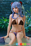 エロ人形 ビキニ シリコン 青髪美少女 158cm Eカップ コスプレ Houyu後遇 伊娃