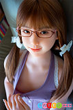 セックスドール 萌え美少女 ツインテール 美肌 笑顔 眼鏡 149cm バスト平 Jcute AGD02紬