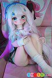 セックス人形 アニメ 笑顔 美肌 二次元美少女 天使もえ 銀髪 85cm バスト中 MWGirl魔物姫