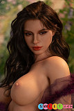 ダッチワイフ シリコン 普乳美少女 欧米系 黒髪 176cm Eカップ TOP-CYDOLL Elodie