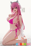 セックス人形 爆乳アニメ系美少女 シリコン ピンク髪 笑顔 ビキニ 155cm Iカップ BCDOLL O02山田花音