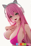 ダッチワイフ アニメ シリコン美少女 ピンク髪 笑顔 爆乳 155cm Iカップ BCDOLL O02山田花音