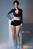 ダッチワイフ シリコン 自立 赤髪の美少女 体操服 167cm Dカップ 巨乳 LACEDOLL 晨露