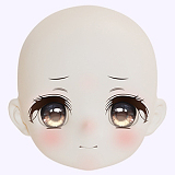 MW Girl 魔物姫 萌え系アニメヘッド単体 ソフトビニール製頭部 シリコン製ヘッド選択可能 かわいいラブドール